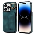 thumbnail image 7 of iPhone 15 Pro Max / 15 Ultra Wallet Case with Ring Holder Luxury Leather Kickstand Case  Woman Man-Pink, 7 of 7