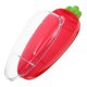 thumbnail image 5 of Red Divided Veggie Tray with Lid for Storage Use Made of ABS Design, 5 of 5
