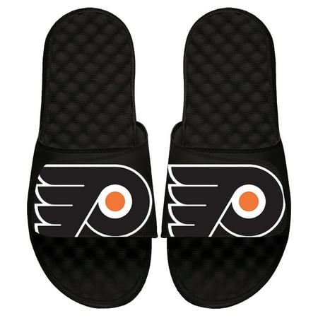 

Men s ISlide Black Philadelphia Flyers Blown Up Logo Slide Sandals