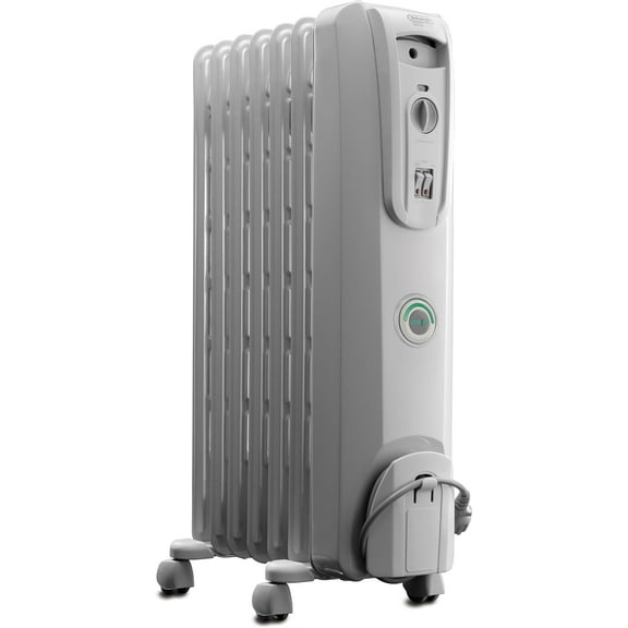 Oil filled Radiator Heater, 1500W Electric Space Heater for indoor use, portable room heater, Energy Saving, full room like office and bedroom with safety features