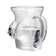 thumbnail image 4 of Glass Glass Coffee Mug 480ml Large Capacity Glass Household Milk  Breakfast Cup with Handle, 4 of 8