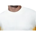 thumbnail image 4 of X RAY JEANS Mens Tie Dye Crewneck Sweater, Black/Yellow/White, M, 4 of 5