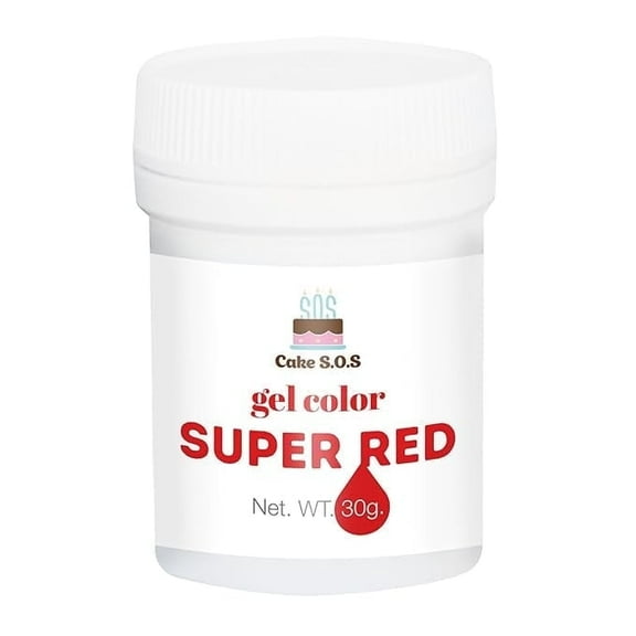 Super Red Gel Color, 30 grams