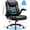 Black, variant on CloudRest Pro Office Chair, 400LBS Wide Seat Ergonomic Computer Desk Chair High Back Executive Leather Chair Adjustable Task Chair Lumbar Back, Black