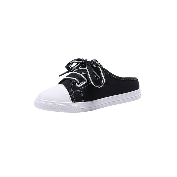 open back flat mules