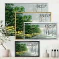 thumbnail image 4 of Designart 'Summer and Winter United' Country Framed Canvas Wall Art Print, 4 of 5