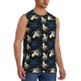 thumbnail image 2 of Pofeuu Octopus 1 Print Men's Muscle T-Shirt, Sleeveless, Muscle Tank, Classic Muscle Tee Top For Men Casual Sleeveless Muscle T-Shirt Trendy Clothes-Large, 2 of 7