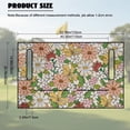 thumbnail image 7 of Uorisanigo Flowers Print Golf Cart Seat Covers, Golf Cart Seat Towel Blanket for EZGO, Yamaha, Club Car and Other 2-Seat Golf Carts, Keeps Your Seat Comfortable and Clean, 7 of 7