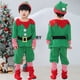 thumbnail image 5 of Disfraz de Papá Noel de Navidad para padres e hijos, Cosplay de elfo verde, niños y niñas, 5 of 5