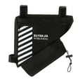 thumbnail image 4 of Bolsa de almacenamiento para bicicleta, bolsa de ciclismo, bolsa portátil de tela Oxford para el marco del sillín, bolsa para montar a caballo Negro, 4 of 9