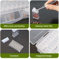 thumbnail image 5 of 64 Slots Plastic Seed Storage Box, Seed Storage Box 34.5*21.3*4.7CM, 5 of 5