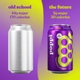 thumbnail image 5 of poppi Grape Prebiotic Soda Cold, 12 fl oz Can, Single Can, 5 of 5