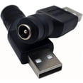 thumbnail image 2 of USB 3.1 Type C Male to DC 5.5x2.1mm Female Power Charging Adapter, 2Pcs, 2 of 6