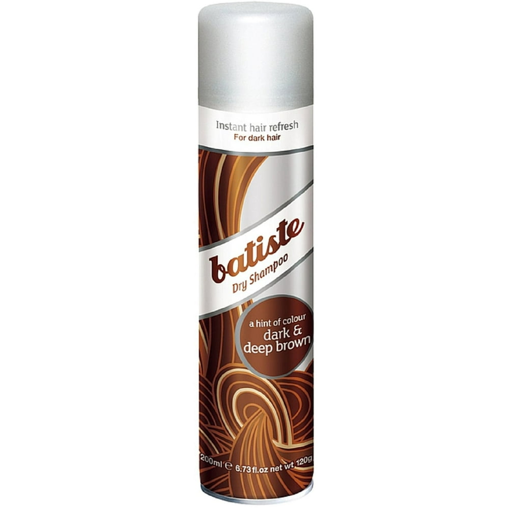 Batiste Dry Shampoo, Dark & Deep Brown 6.73 oz (Pack of 6)