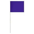 Marking / Survey Flags, 4" X 5" W/21" Wire, Several Colors, Purple