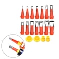 thumbnail image 4 of 18 Pcs Applicateur de Buse de Calfeutrage Outils de Finition de Colle Transparent, 4 of 8