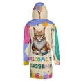thumbnail image 2 of Welcome to Maine Coon Classroom Teacher Dog Mom All Over Print 3D Hooded Duffle Toggle Coat Cat Lover Kitten Owner Gifts - 02015, 2 of 6