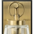 thumbnail image 5 of Cassell Collection One-Light Vintage Brass Matte Black Luxe Industrial Bath & Vanity Light, 5 of 13