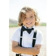 thumbnail image 7 of Child Kids Suspenders Bow Tie for Boys and Girls Adjustable Elastic Classic Accessory Sets Age 1 to 13 Year, 7 of 7