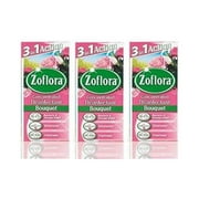 Zoflora 3 in 1 Action Concentrated Disinfectant Bouquet Scent 500ml Pack of 3 (500ml x 3) - UK Import