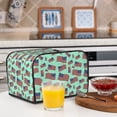 thumbnail image 6 of Lsque Usa Flag Print 4 Slice Toaster Cover , Kitchen Appliance Dustproof Protector , Toaster Protector Dustproof Kitchen Appliance Cover, 6 of 7