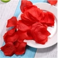 thumbnail image 3 of Pétalos De Rosa De Seda Artificial Rojo, Pétalos de Flores Artificiales para el Día de San Valentín y Bodas, Decoración, Confetti, Flores de Boda, 3 of 4