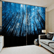 thumbnail image 3 of Wosthever Paquete de 2 cortinas de bosque, tratamientos de ventana de cielo, accesorios de habitación, cortinas de decoración navideña, cortinas opacas Sombras de ventana S, 3 of 6