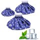 thumbnail image 2 of 3 piezas [15 cm, 23 cm, 28 cm] bolsa de hielo de tela bolsa de hielo bolsa de calor bolsa de fisioterapia llena de agua cubitos de hielo movimiento repetitivo cara rodilla ER, 2 of 5