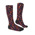 thumbnail image 3 of Balery Autumnal Forest Printed Novelty Socks Men's Women's Crew Socks Sports Socks Knee High Socks Cotton Socks Quirky and Cool Socks, 3 of 9