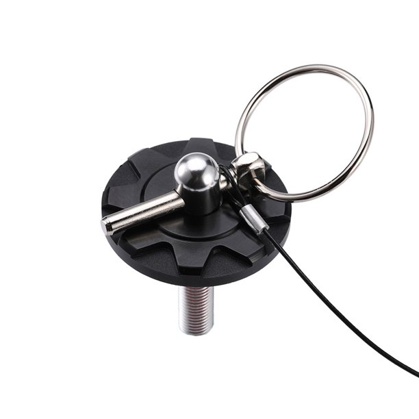 Universal Silver CNC Billet Aluminum Racing Hood Pin Appearance Kit