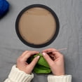 thumbnail image 3 of KAKOWELY Embroidery Frame for Display Round Cross Stitch Frame Craft Embroidery Display Frame,11.22"X11.22"X0.79", 3 of 4