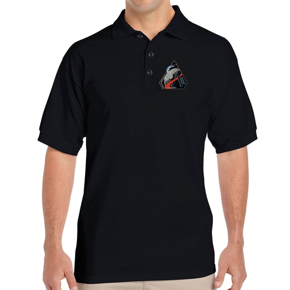 NASA Artemis 2 Embroidered Patch Polo-XL