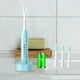 thumbnail image 1 of Cepillo de dientes eléctrico recargable con sonido para adultos y niños, de viaje, con 4 cabezales, 5 modos de potencia y base magnética., 1 of 7