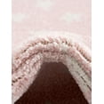 thumbnail image 4 of Unique Loom Whimsy Kids Collection Area Rug - Stars (2' 2" x 2' 11" Rectangle Pink/Ivory) Perfect For Kids Bed Room/Nursery Room/Living Room/Class Room/Play Room, 4 of 5