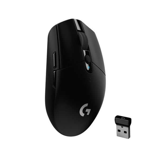 Logitech G303 Shroud Edition Wireless Gaming Mouse - LIGHTSPEED- HERO 25K - 25,600 DPI - 75 grams - 5-buttons – PC - Black