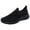 Black, variant on Mens Shoes Works Men’s Knit Slip-On Sneakers White,11