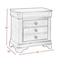 thumbnail image 2 of Picket House Conley Cherry Nightstand, 2 of 3