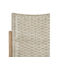 thumbnail image 3 of SAFAVIEH Bali Contemporary Rattan Rocking Chair, Antique Grey, 3 of 8