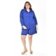thumbnail image 1 of Set de lino camisa y short Roman Fashion /Tallas Extras, 9103 (Azul rey) azul 42, 1 of 6