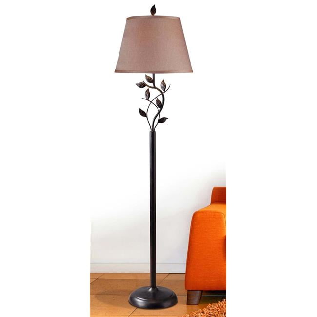 Kenroy Home 32240bs 1 150w Ashlen Floor Lamp Brushed Steel