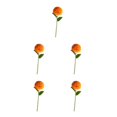 thumbnail image 3 of Baohd 1/2/3/5 10pack/lot Realistic Appearance Artificial Flower For Party Decor And Home Decor Orange 5PCS, 3 of 6