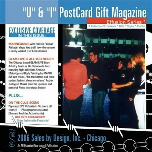 U & "I" Postcard Gift Magazine : Effusion Series 1