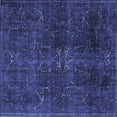 thumbnail image 1 of Ahgly Company Indoor Square Persian Blue Traditional Area Rugs, 7' Square, 1 of 4