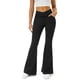 thumbnail image 1 of Pantalones vaqueros COPYLEAF para mujer, cintura alta, color negro, 1 of 6
