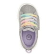 thumbnail image 5 of Wonder Nation Baby Girl Alternative Closure Sneakers, Sizes 2-6, 5 of 5