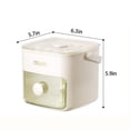 thumbnail image 6 of TETOU Large Capacity Ice Cube Mold 48 Ice Trays Easy-Press Ice Cube Mold,Double Layer, Food-Grade Plastic Ice Storage Tray for Freezer(Green), 6 of 9