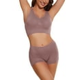 thumbnail image 2 of Dyfzdhu Workout Sets for Women 2 Piece Sports Bra Fitness Running Yoga Vest Without Rims Large Size Breathable Set Yoga Outfits Tracksuit, 2 of 5