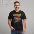 thumbnail image 2 of Men's General Motors Corvette High Performance Graphic Tee Black Small, 2 of 10