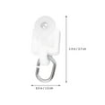 thumbnail image 5 of EcoNesxp 100pcs Curtain Fixed Roller Curtain Track Pulley Track Curtain Pulley with Hooks 100pcs Curtain Fixed Roller Curtain Track Pulley Track Curtain Pulley with Hooks 100pcs Curtain Fixed Roller, 5 of 5
