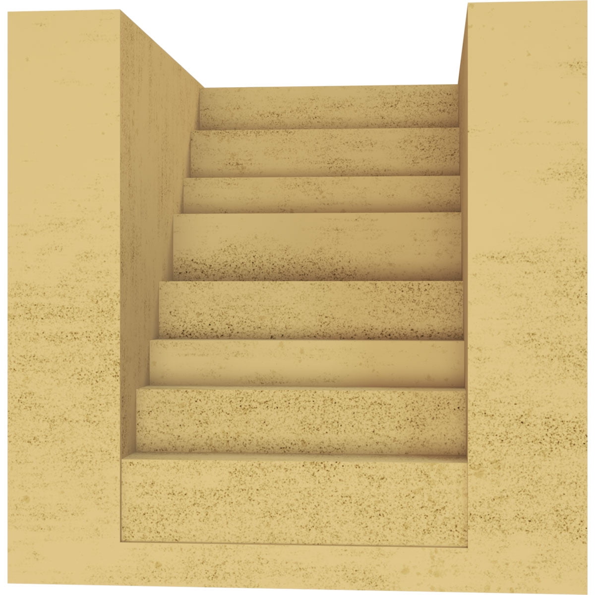 5"W x 5"D x 5"H Wide Landon Rough Cedar Woodgrain TimberThane Corbel, Primed Tan